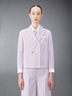 DOBBYCORD CROPPED SACK SPORT COAT