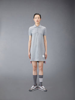 PIQUE RWB STRIPE POLO DRESS