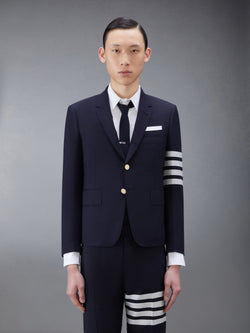 PLAIN WEAVE 4-BAR HIGH ARMHOLE SPORTCOAT