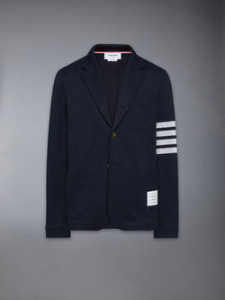 DOUBLE FACE KNIT 4-BAR SACK JACKET