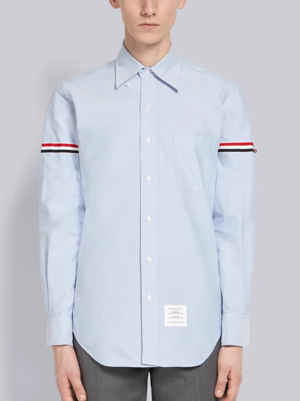 OXFORD SHIRT WITH GROSGRAIN ARMBANDS - image 2