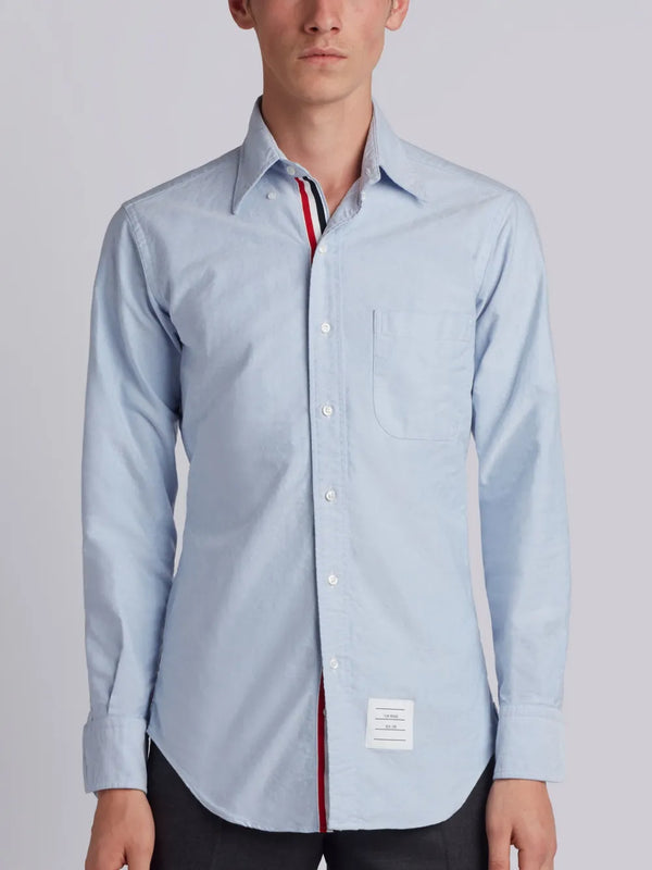 OXFORD SHIRT WITH GROSGRAIN PLACKET - image 2