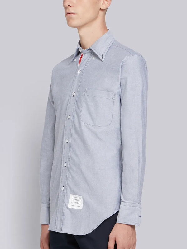 OXFORD SHIRT WITH GROSGRAIN PLACKET - image 3
