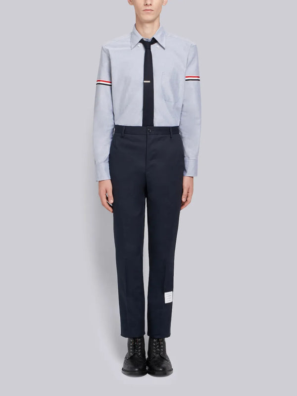 OXFORD SHIRT WITH GROSGRAIN ARMBANDS - image 5