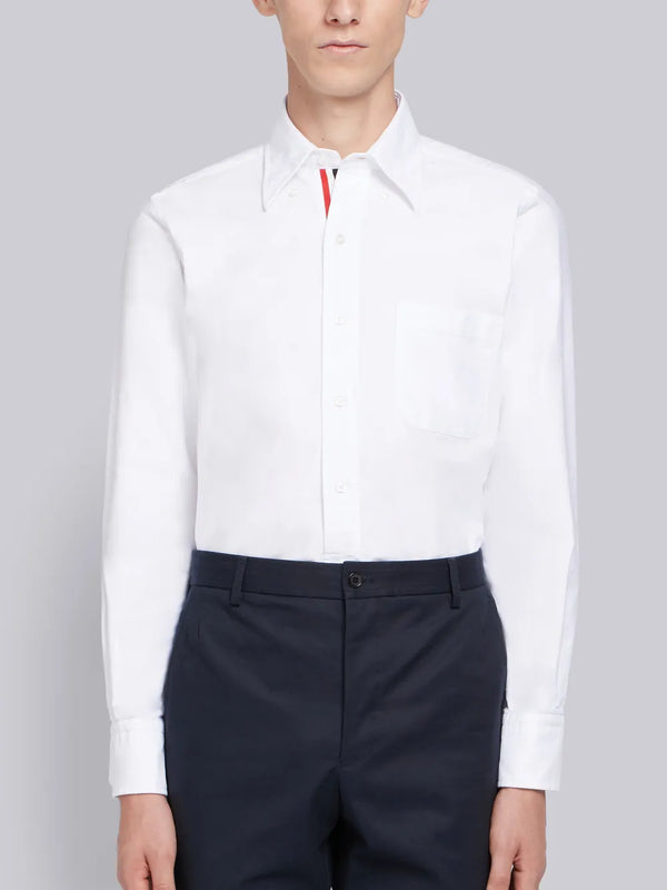 OXFORD SHIRT WITH GROSGRAIN PLACKET - featured image