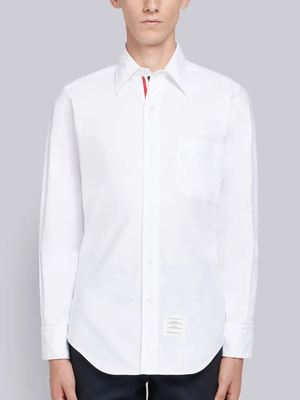 OXFORD SHIRT WITH GROSGRAIN PLACKET - image 3