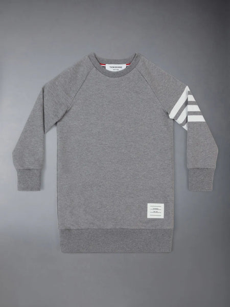 KID'S JERSEY 4-BAR CLASSIC SWEATDRESS MED GREY