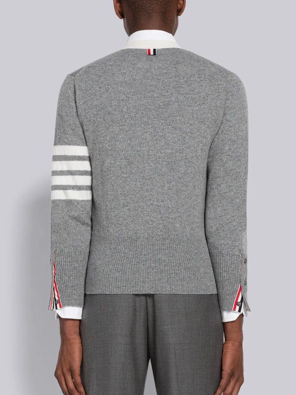 CASHMERE 4-BAR CARDIGAN - image 3
