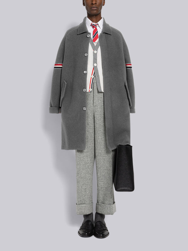MILANO RWB STRIPED CAR COAT - image 2