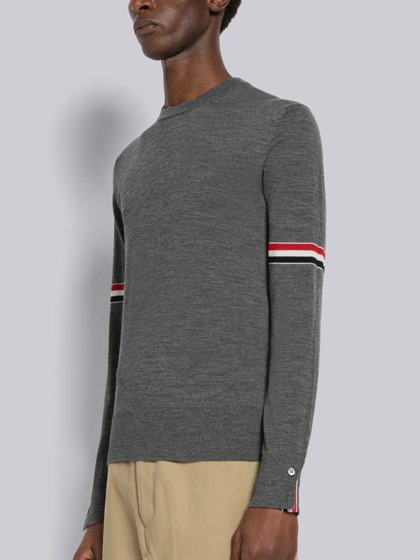 FINE MERINO WOOL ARMBAND PULLOVER - image 2