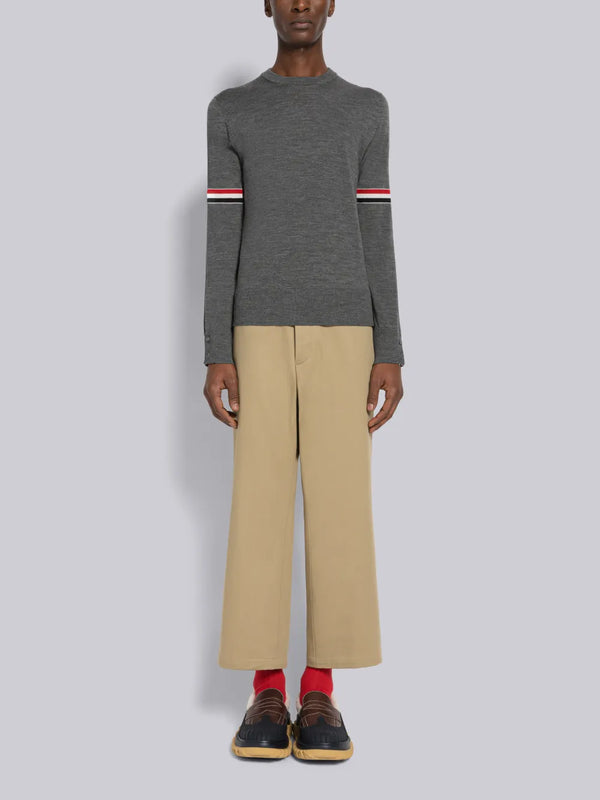 FINE MERINO WOOL ARMBAND PULLOVER - image 4