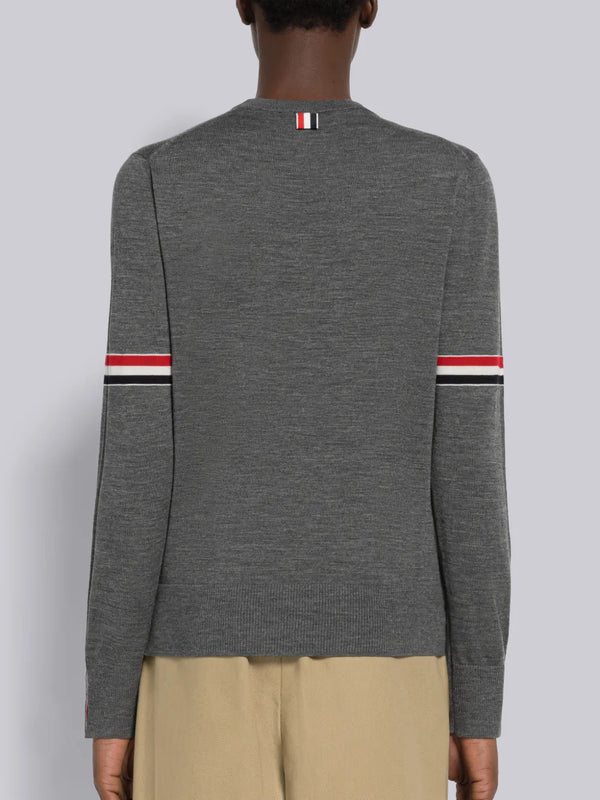 FINE MERINO WOOL ARMBAND PULLOVER - image 3