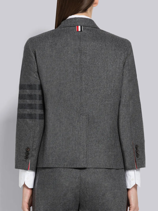 FLANNEL TONAL 4-BAR CROPPED SPORTCOAT - image 3