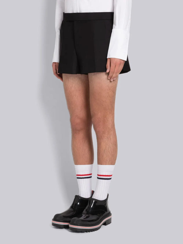 WOOL MOHAIR MID RISE SHORTS - image 3