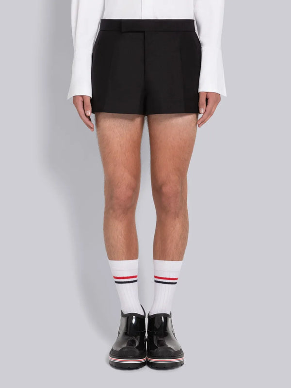 WOOL MOHAIR MID RISE SHORTS - featured image