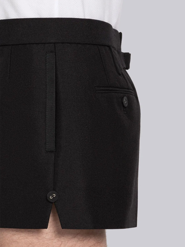 WOOL MOHAIR MID RISE SHORTS - image 5
