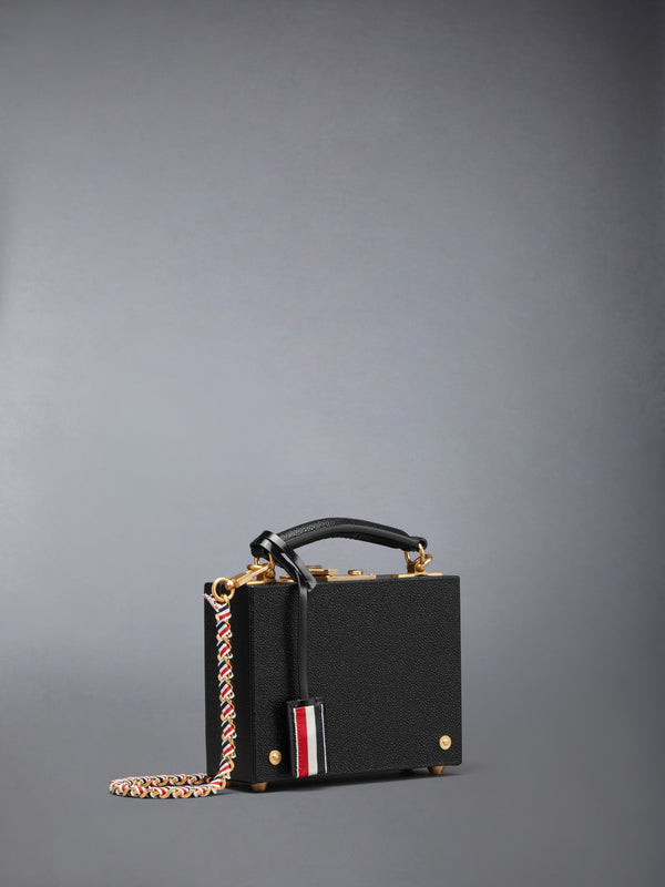 PEBBLE GRAIN MICRO ATTACHE CASE - image 3