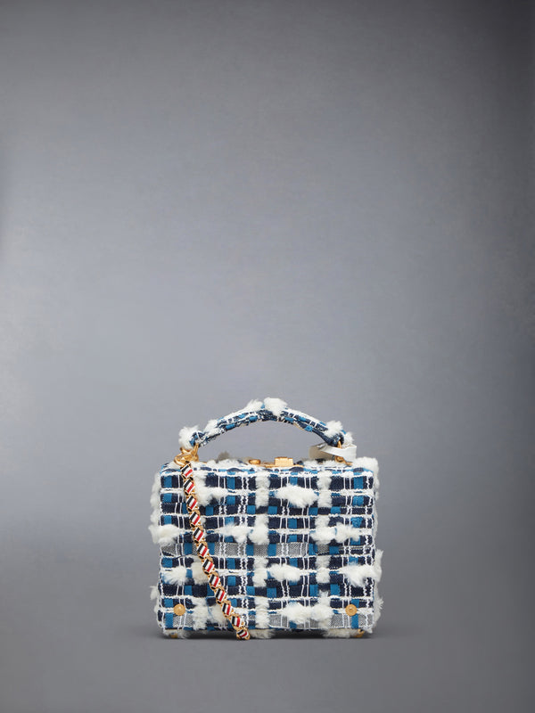 DENIM POUF TWEED MICRO ATTACHE CASE - image 3