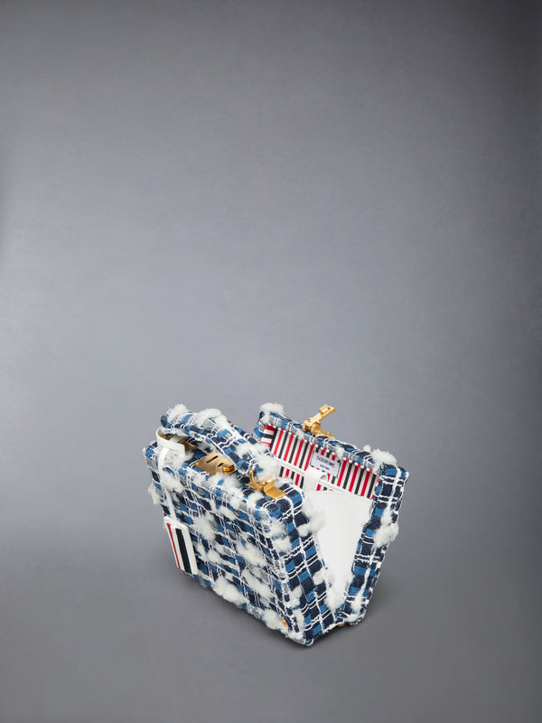 DENIM POUF TWEED MICRO ATTACHE CASE - image 6