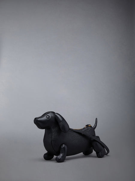 BABY HECTOR BAG IN PEBBLE GRAIN LEATHER BLACK