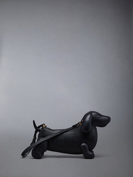 BABY HECTOR BAG IN PEBBLE GRAIN LEATHER BLACK