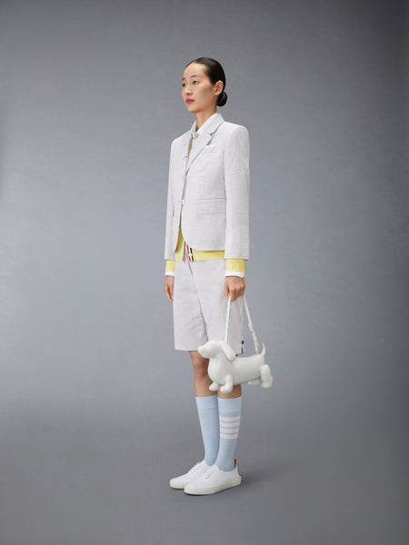 BABY HECTOR BAG IN PEBBLE GRAIN LEATHER WHITE