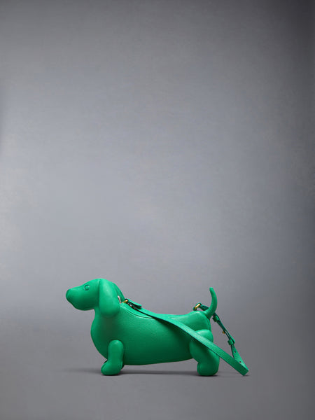BABY HECTOR BAG IN PEBBLE GRAIN LEATHER GREEN