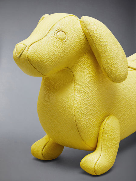BABY HECTOR BAG IN PEBBLE GRAIN LEATHER PASTEL YELLOW