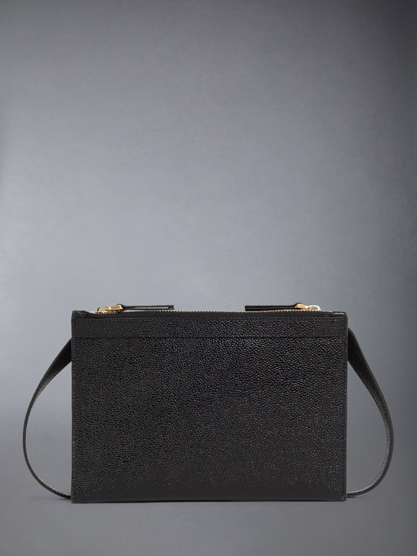 PEBBLE GRAIN SMALL DOCUMENT HOLDER CROSSBODY - image 3