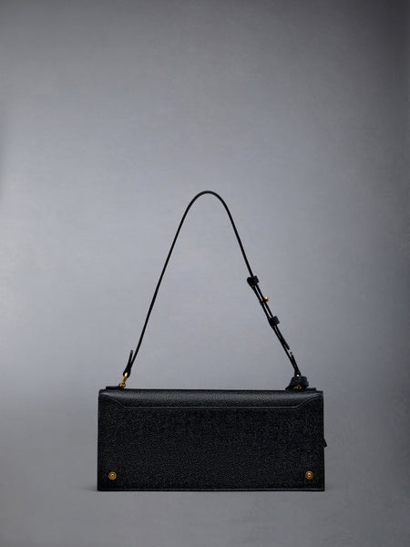 MRS. THOM CLUTCH IN PEBBLE GRAIN LEATHER BLACK