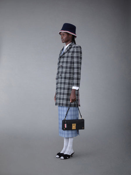 MRS. THOM CLUTCH IN PEBBLE GRAIN LEATHER BLACK