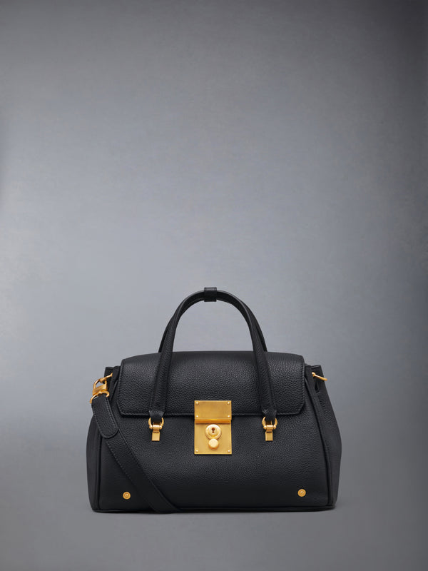 SMALL BOLTON BAG IN SOFT PEBBLE GRAIN LEATHER - featured image