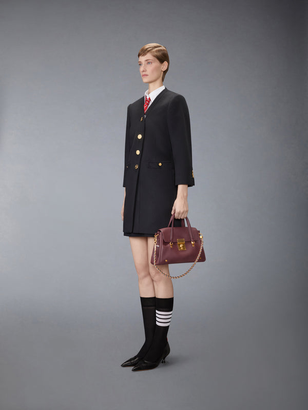 SMALL BOLTON BAG IN SOFT PEBBLE GRAIN LEATHER - image 5