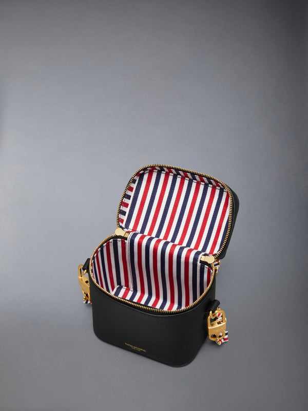 BOX POUCH IN SOFT PEBBLE GRAIN LEATHER - image 5