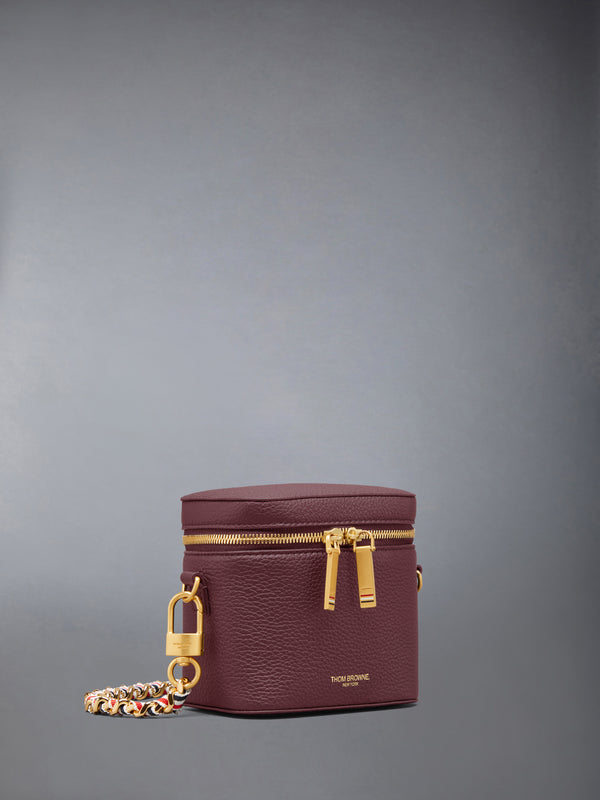 BOX POUCH IN SOFT PEBBLE GRAIN LEATHER - image 2