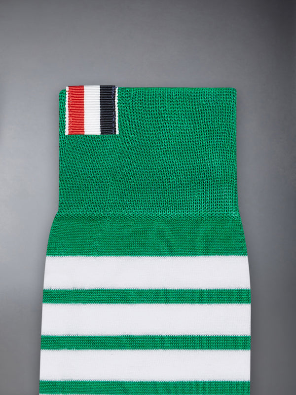 COTTON 4-BAR MID CALF SOCK - image 2