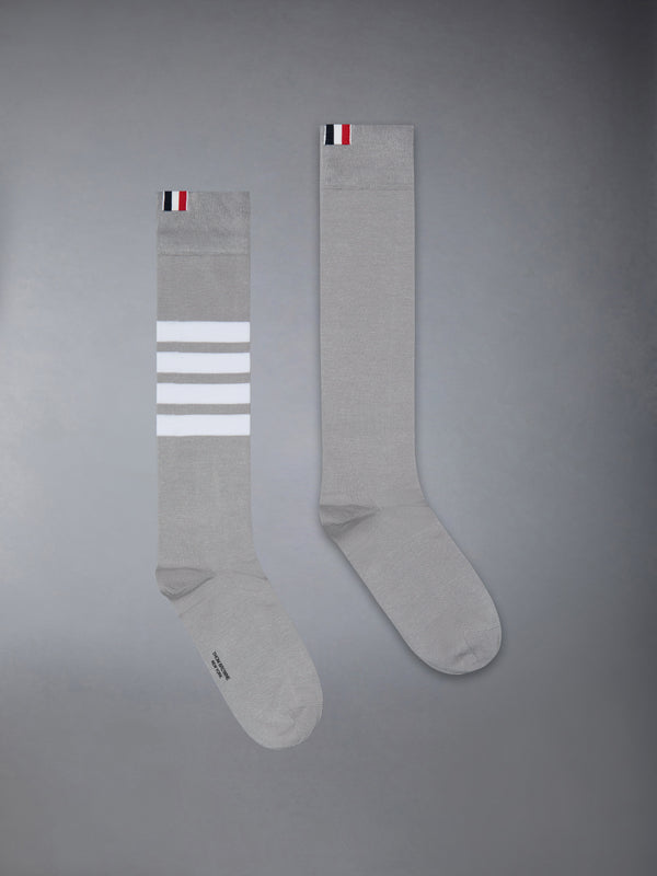 LIGHTWEIGHT COTTON 4-BAR OVER THE CALF SOCK - featured image