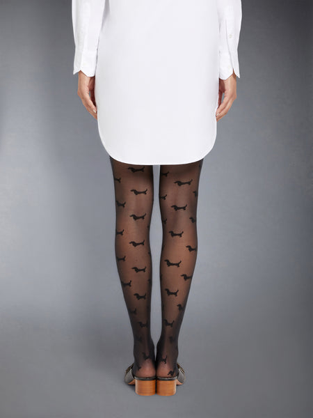 POLYAMIDE SHEER HECTOR TIGHTS BLACK