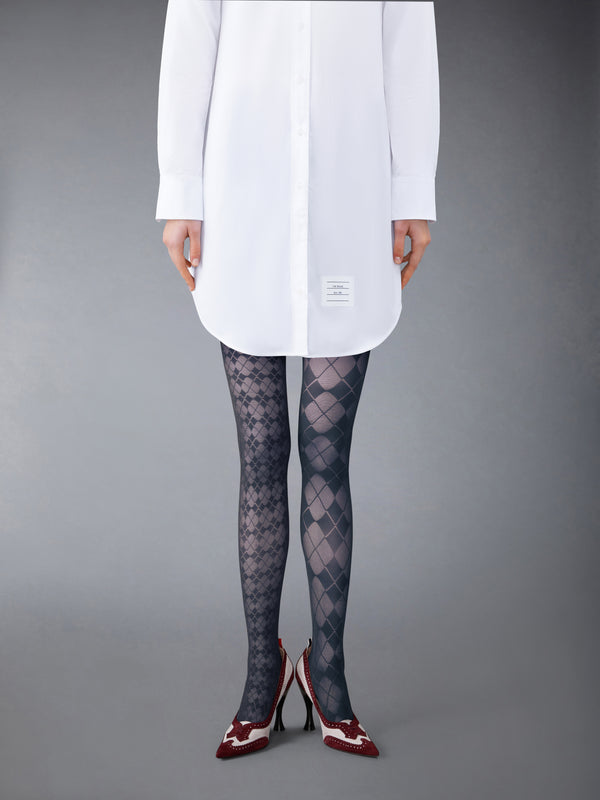 FUNMIX ARGYLE SHEER TIGHTS - featured image
