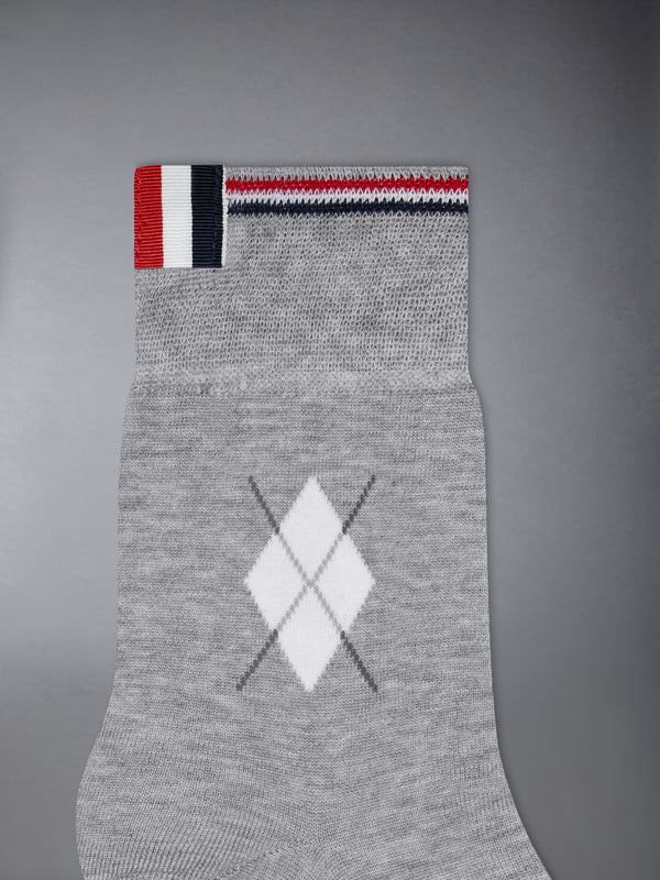 COTTON ARGYLE FUNMIX ANKLE SOCKS - image 2