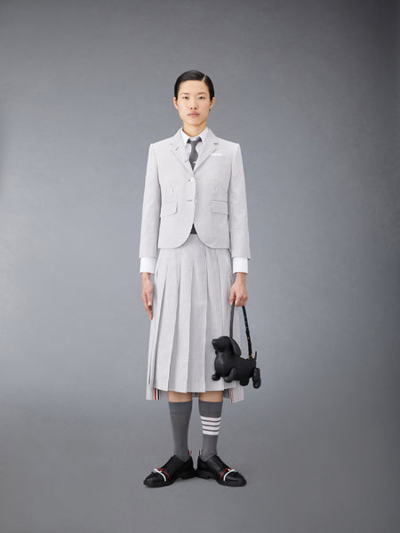 SEERSUCKER HIGH ARMHOLE SPORTCOAT MEDIUM GREY