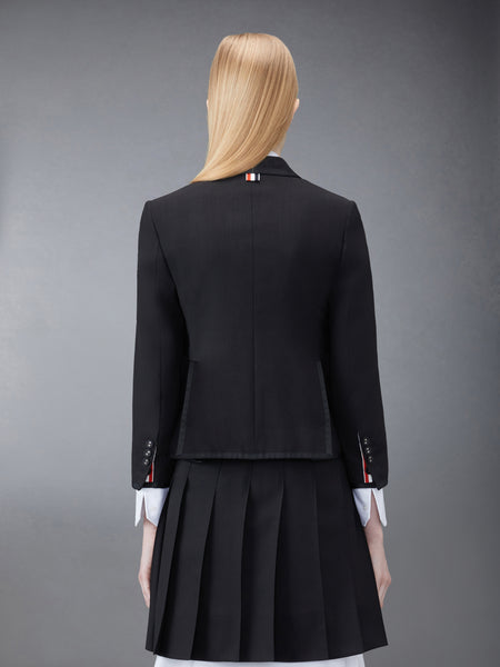 WOOL FRESCO SPORTCOAT BLACK
