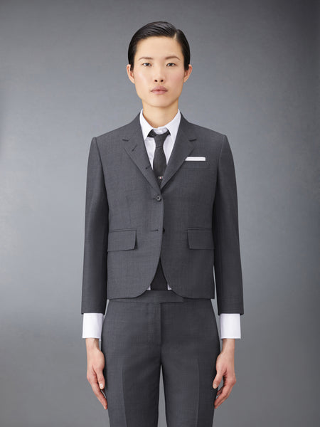 SUPER 120'S TWILL SPORTCOAT DARK GREY