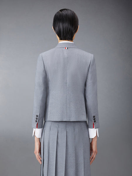 SCHOOL UNIFORM PLAIN WEAVE SPORTCOAT MED GREY
