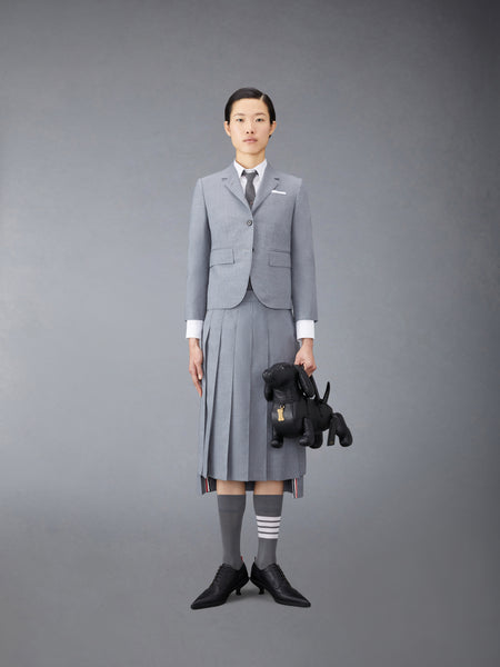 SCHOOL UNIFORM PLAIN WEAVE SPORTCOAT MED GREY