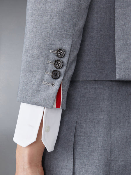SCHOOL UNIFORM PLAIN WEAVE SPORTCOAT MED GREY