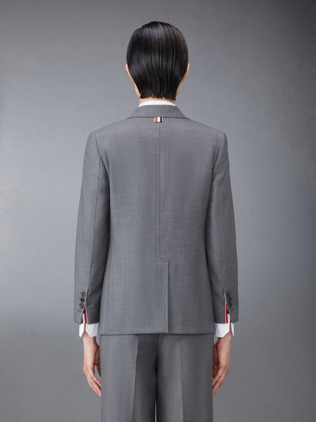 SUPER 120’S TWILL SACK SPORTCOAT MED GREY