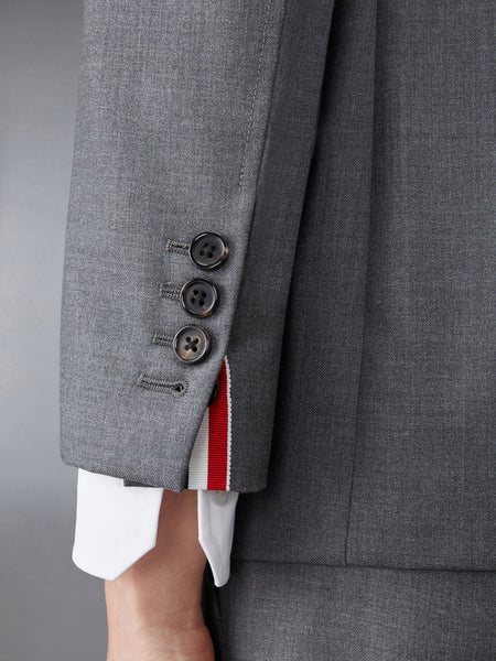 SUPER 120’S TWILL SACK SPORTCOAT MED GREY
