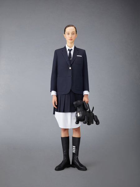 SUPER 120’S TWILL SACK SPORTCOAT NAVY
