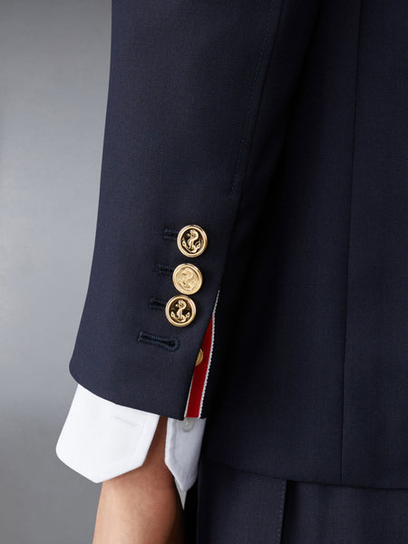SUPER 120’S TWILL SACK SPORTCOAT NAVY